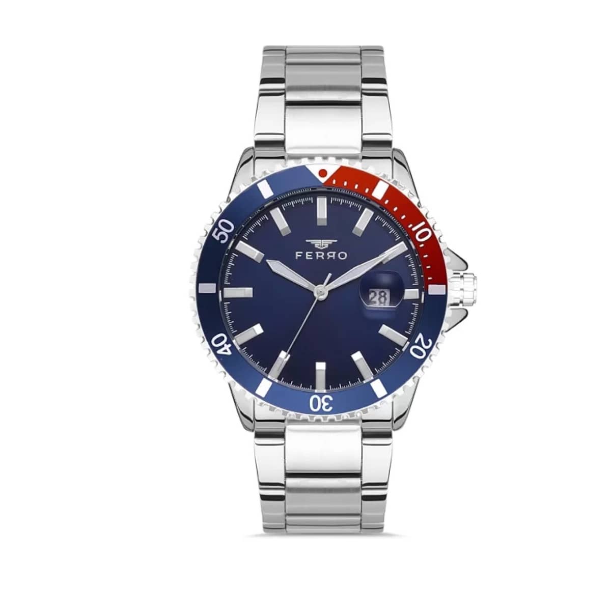 MONTRE FERRO HOMME ACIER